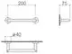 DORNBRACHT Wannengriff SERIENSPEZIFISCH 83020979 Chrom, 83020979-00 Galeriebild 3